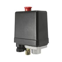 Pressostato De Botão Para Compressor, 135/175 Psi, 4 Vias Pressostato De Botão Para Compressor, 135/175 Psi, 4 Vias