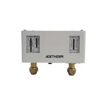 Pressostato Duplo Baixa 0.2 a 7.5 BAR e Alta 8a 32 BAR Auto AGETHERM