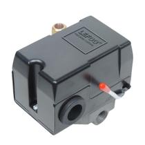 Pressostato Para Compressor de Média Pressão Lefoo 100140 Lbs 4 Vias