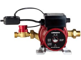 Pressurizador de Água Lorenzetti PL 20 20MCA 350W Fluxostato Automático 45L Min Potente Aumento de Pressão Banho Confortável Temperatura Máxima 90C