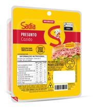 Presunto Fatiado Sadia 180g Caixa c 16 16 unidades por caixa Presunto Fatiado Sadia 180g Caixa c 16 16 unidades por caixa