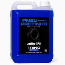 Pretinho para pneus Deixa um aspecto de pneu molhado e um brilho excelente nao sai com agua 5 litros