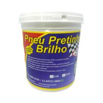 Pretinho Pneu Brilho Intenso Longa Duração Puro Pote 1 Kg