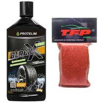 Pretinho Resiste Água Black X (BRINDE Aplicador Microfibra)