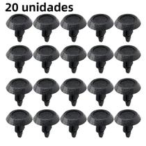 Preto 7mm Buraco Pára-choque Do Carro Fender Rebite Fixadores Clipes Para Toyota Camry Corolla Auto
