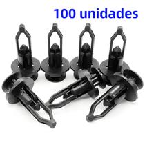 Preto 9mm Pára-choques Traseiro Do Carro Tipo Push Braçadeira Fixadores De Clipe Fixo De Plástico