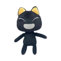 Preto Branco Anime Jogo Boneca Gatos Recheados Toro Inoue Pelúcia Desenho Animado Casal Decoração