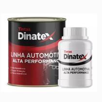 Preto Fosco Vinílico Automotivo 600ml + Catalisador 300ml - DINATEX