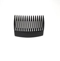Preto Pente Tartaruga De Acetato De 15 Dentes 5,0 X 2,5 Cm Preto Pente Tartaruga De Acetato De 15 Dentes 5,0 X 2,5 Cm