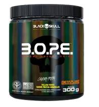 PRÉTREINO B.O.P.E 300G Foco, Energia e Sabor Frutas Amarelas, Aumente sua Performance, Força e Resistência para Resultados Rápidos nos Treinos