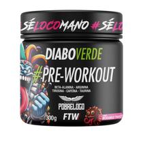 Prétreino Diabo Verde PreWorkout 300g FTW