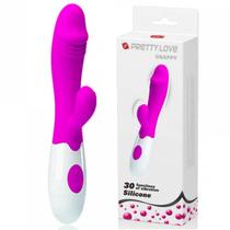 PRETTY LOVE SNAPPY - Vibrador Rabbit Silicone com 30 modos - Pink