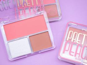 Pretty Peach Highlighter Blush Contour Pink 21