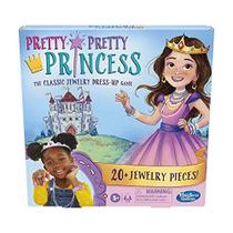 Pretty Pretty Princess Board Game, O clássico jogo de vestir joias para crianças de 5 anos ou mais, para 2-4 jogadores