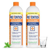 Prevenção de enxaguatório bucal, oncologia, sem álcool, 480 ml, pacote com 2 unidades