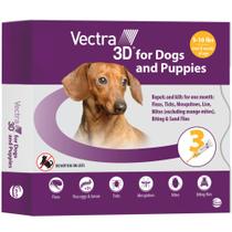 Prevenção de Pulgas e Carrapatos VECTRA 3D para Cães Extra Pequenos 3 Meses Prevenção de Pulgas e Carrapatos VECTRA 3D para Cães Extra Pequenos 3 Meses
