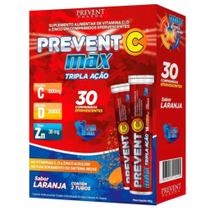 Prevent C Max Tripla Ação Vitamina C D E Zinco 30 Cp Efervescente Prevent Pharma Prevent C Max Tripla Ação Vitamina C D E Zinco 30 Cp Efervescente Prevent Pharma