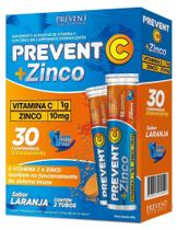 Prevent C + Zinco Efervescente 30 comp. - Prevent Pharma