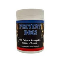 Prevent Dog - Antipulgas, Carrapatos, Sarnas e Verme - 12 compr para cães de até 15kg