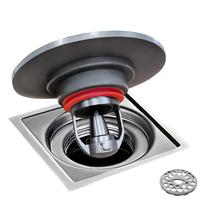 Preventor de refluxo de drenagem de chuveiro COLDDD Copper 3.9" ID