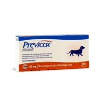 Previcox 57mg caixa 10 comprimidos analgesico osteo artrite - Boehringer