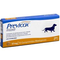 Previcox 57mg caixa 10 comprimidos
