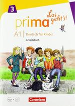 Prima - los gehts! a1.3 - deutsch fur kinder - arbeitsbuch mit audio-cd - CORNELSEN