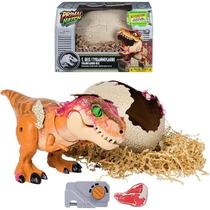 Primal Hatch Ovo do Dinossauro Tyrannosauro Rex Interativo Com Sensor, Luz, Som e Movimentos Sunny