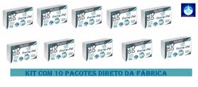 Prime-Pel Papel toalha interfolha branco luxo banheiro Kit Com 10.000 folhas