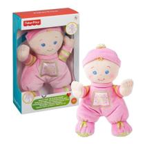 Primeira Boneca do Bebe Rosa Fisher-Price Mattel