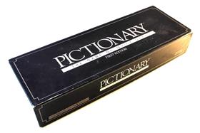 Primeira edição do Board Game Pictionary Primeira edição do Board Game Pictionary