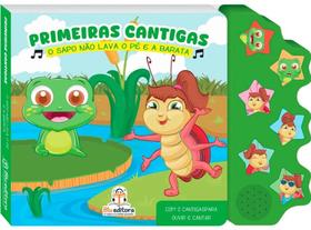 Primeiras cantigas - o sapo nao lava o pe e a barata