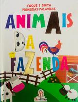 Primeiras palavras com toque e sinta - animais da fazenda - Blu Editora