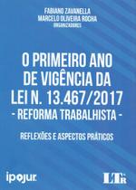 Primeiro Ano V.l.n. 13467/2017-r.trab.o - 01ed/18 - LTR