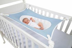 Primeiro Sono Cama Segura Para Bebê Baby Pil Azul