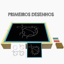 Primeiros Desenhos Brinquedo Educativo e Pedagógico - BrinqMutti