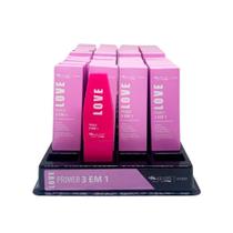 Primer 3 em 1 max love box c/36 unidades cod.1188 Primer 3 em 1 max love box c/36 unidades cod.1188