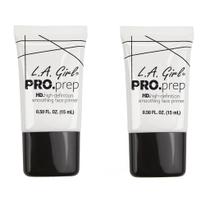 Primer Facial L.A. Girl PRO Prep HD Clear - Kit com 2 Unidades (15ml cada)