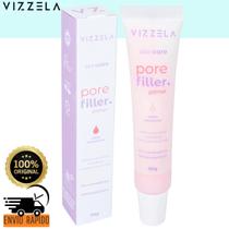 Primer Facial Pore Filler Vizzela Efeito Photoshop Preenche Poros e Linhas Finas
