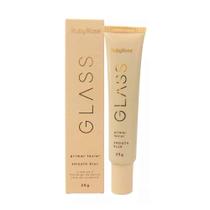 Primer Facial Ruby Rose Glass Smooth Blur 25g Disfarça Poros Linhas Finas Prolonga Maquiagem