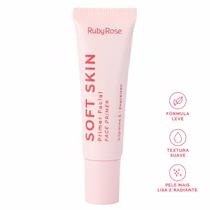 Primer Facial Ruby Rose Soft Skin Hidratação, Maciez Textura Leve, Efeito Suave e Pele Pronta Para Maquiagem Primer Facial Ruby Rose Soft Skin Hidratação, Maciez Textura Leve, Efeito Suave e Pele Pronta Para Maquiagem