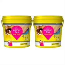 Primer Flex Base Selador Quartzolit 3,6l Piso Vinilico Kit C/ 2