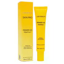 Primer Hd Facial Pré Maquiagem Vitamina C Lady Beauty 30 Ml Primer Hd Facial Pré Maquiagem Vitamina C Lady Beauty 30 Ml