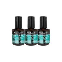 Primer Mia Secret Xtra Bond para queimar, sem ácido, 15 ml, pacote com 3