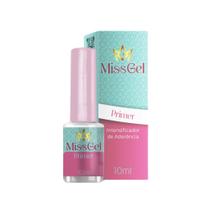 Primer Não Ácido 10ml Miss Gel para Alongamento de Unhas em Gel Fibra Acrigel Profissional