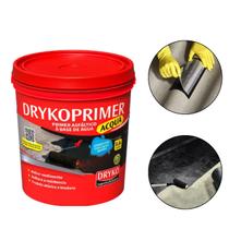 Primer Para Manta Asfáltica 3,6 L Base De Água Dryko Impermeabilizante Manta Aluminizada Autoadesiva Acqua Asfáltico