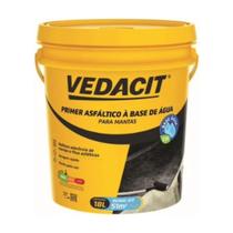 Primer para Manta Asfáltica Base de água, Preto, 18 L, Vedacit