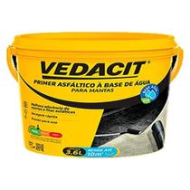 Primer para Manta Asfáltica Base de água, Preto, 3.6 L, Vedacit