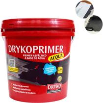 Primer para manta/fita alfaltica impermeabilizante de telhados lajes 3,6L (a base de água) - DRYKO