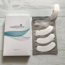 Primer para os olhos hialurônico ultrafino sob almofadas, adesivos de gel para os olhos super finos sem fiapos sob a almofada de cílios branca